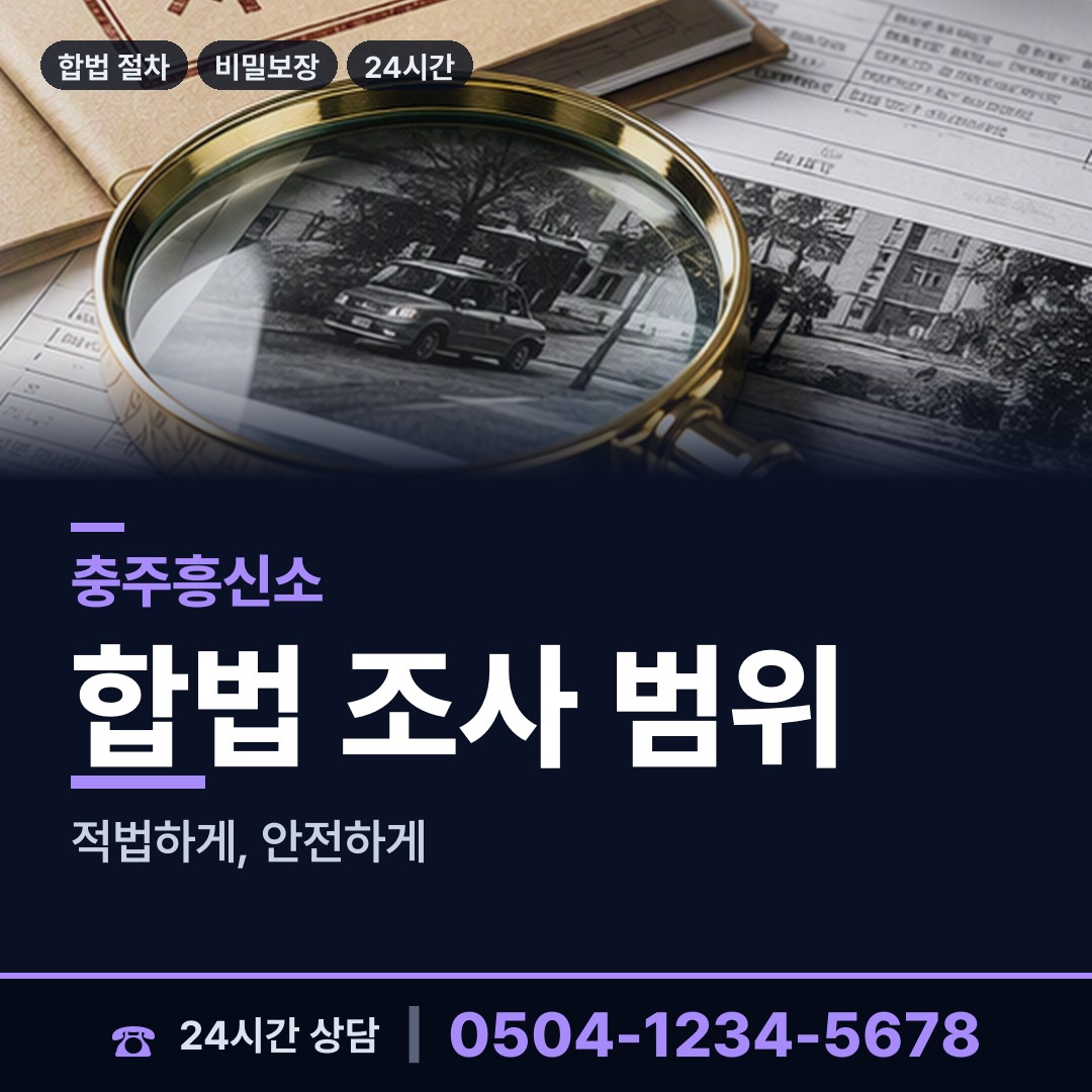 충주 성내.충인동 생부찾기 상담 안내
